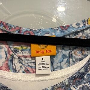 Ruby Rd. Multicolor Floral Dress